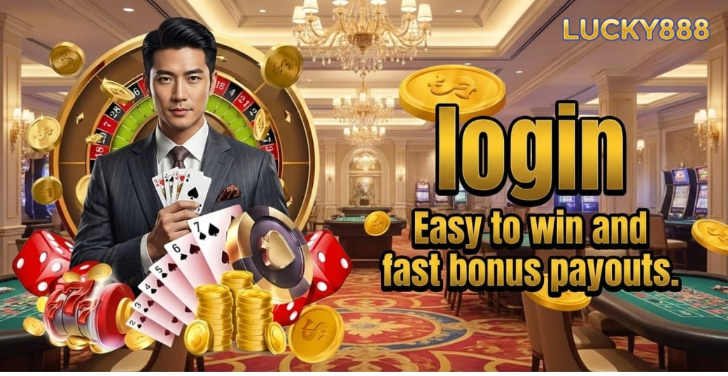 Lucky888 login Easy to win and fast bonus payouts.